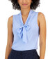 Фото #1 товара Women's Sleeveless Tie-Neck Top