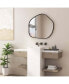 Фото #9 товара Irregular Wall Mirror 29.5" x27.5" Metal Frame Asymmetrical Mirror