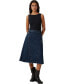 Фото #4 товара Women's Archer Denim Midi Skirt