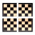 AQUAMARINE Set Pro 4 Black 40X40 cm Board Game