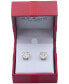 ფოტო #10 პროდუქტის Diamond Halo Stud Earrings (1 ct. t.w.) in 14k Gold, White Gold or Rose Gold