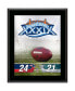 Фото #1 товара New England Patriots vs. Philadelphia Eagles Super Bowl XXXIX 10.5" x 13" Sublimated Plaque