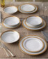 Фото #9 товара Crestwood Gold Set of 4 Dinner Plates, Service For 4