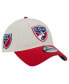 Фото #1 товара Men's White FC Dallas 2024 Kick Off Collection 9TWENTY Adjustable Hat