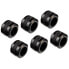 Фото #1 товара Alphacool Eiszapfen Pro Anschluss 16mm Hardtube Fitting G1/4, 6-Pack - schwarz