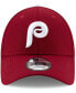 Фото #4 товара Men's Maroon Philadelphia Phillies Alternate 2 The League 9FORTY Adjustable Hat