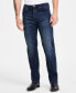 ფოტო #4 პროდუქტის Men's Standard Straight-Fit Stretch Jeans