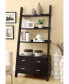 Wingate Contemporary Leaning Bookcase