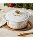 Фото #3 товара Noel Collection Enameled Cast Iron 12 Days of Christmas Dutch Oven