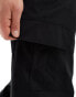 Фото #2 товара Selected Homme wide barrel fit cargo trouser in black