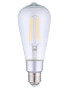 Shelly Vintage ST64 - Smart bulb - Transparent - Wi-Fi - E27 - Warm white - 2700 K