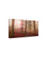 Фото #2 товара Leif Londal Forest Scene Red Canvas Art - 37" x 49"