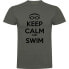 ფოტო #1 პროდუქტის KRUSKIS Keep Calm And Swim short sleeve T-shirt