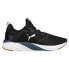 Фото #1 товара Puma Softride Ruby Better Glam Logo Lace Up Womens Black Sneakers Casual Shoes
