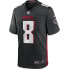 ფოტო #1 პროდუქტის FANATICS Nfl Atlanta Falcons Kyle Pitts 8 Home Game short sleeve v neck T-shirt