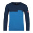 TROLLKIDS Bergen long sleeve T-shirt Navy / Medium Blue, 140 cm - фото #1