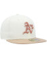 Фото #4 товара Men's Cream Oakland Athletics Chrome Camel Rust Undervisor 59FIFTY Fitted Hat