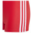 ADIDAS 3 Stripes swimming boxer Better Scarlet / White, 15-16 лет - фото #5