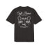 Фото #2 товара Puma Classics Cafe Graphic Crew Neck Short Sleeve T-Shirt Mens Black Casual Tops