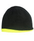 Фото #1 товара Unisex Reversible Fleece Beanie, High Vis Green and Black, One Size