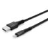 Lindy 3m Reinforced USB Type A to Lightning Cable - 3 m - Lightning - USB A - Male - Male - Black