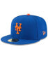 Фото #3 товара Men's Royal New York Mets National Baseball Hall of Fame 59FIFTY Fitted Hat