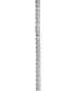 ფოტო #4 პროდუქტის Men's Diamond 24" Tennis Necklace (2 ct. t.w.) in Sterling Silver