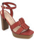 ფოტო #1 პროდუქტის Women's Mandilyn Platform Sandals