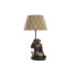 Фото #1 товара Настольная лампа DKD Home Decor Коричневый Разноцветный Колониальный 220 V 50 W Обезьяна (27 x 25 x 44,5 cm)