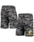 Фото #1 товара Men's Charcoal, Gray Oregon Ducks Camo Backup Terry Jam Lounge Shorts