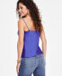 ფოტო #2 პროდუქტის Women's Chain-Trim Cowlneck Top, Created for Macy's