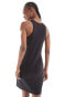 Фото #2 товара Vans varsity tank mini dress with tonal logo in black