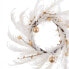 Фото #4 товара Рождественский венок Белый Позолоченный Пластик 60 cm