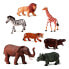 Фото #1 товара Фигурки Miniland Animal Figures Jungle 7 Units (Джунгли 7 единиц)