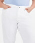 ფოტო #6 პროდუქტის Plus Size High-Rise Straight-Leg Jeans, Created for Macy's