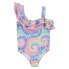 HURLEY Assymetrical Ruffle 285305 Swimsuit