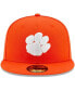 Фото #4 товара Men's Orange Clemson Tigers Primary Team Logo Basic 59FIFTY Fitted Hat