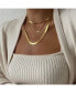 Ellie Vail cassia Double Chain Necklace