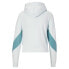 Фото #7 товара Puma Train Logo French Terry Pullover Hoodie Womens Blue Casual Outerwear 670464