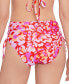 Фото #2 товара Juniors' Flutter By Lace High-Waist Bikini Bottoms, Created for Macy's