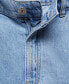 Фото #5 товара Women's Pleats Detail Denim Shorts