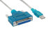 Фото #1 товара InLine USB Printer Cable USB Type A male / DB25 female 1.8m