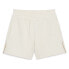 Puma Dare To Muted Motion Flared Shorts Womens Beige Casual Athletic Bottoms 627