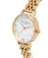 ფოტო #2 პროდუქტის Women's Gold-Tone Stainless Steel Bracelet Watch 30mm