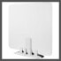 Philips Indoor HD Switch TV Antenna with 10ft Coaxial Cable Reversible Finish