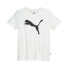 Фото #1 товара Puma Essential Cat Logo Crew Neck Short Sleeve T-Shirt Womens White Casual Tops