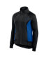 Фото #2 товара Women's Black Buffalo Bills Studio Fitted Full-Zip Gym Track Jacket