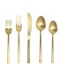 Фото #1 товара Arezzo Brushed Gold 5pc Place Setting