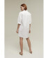 ფოტო #3 პროდუქტის Women's Short Sleeve Shirtdress