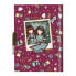 Diary Gorjuss Fireworks Maroon (12.8 x 17.5 x 2 cm)